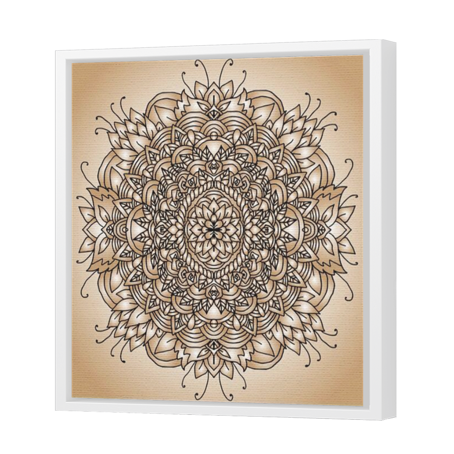 Thumbnail for Canvas - White Floating Frame