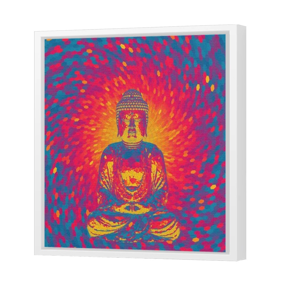 Thumbnail for Canvas - White Floating Frame
