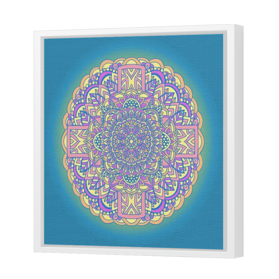 Thumbnail for Canvas - White Floating Frame