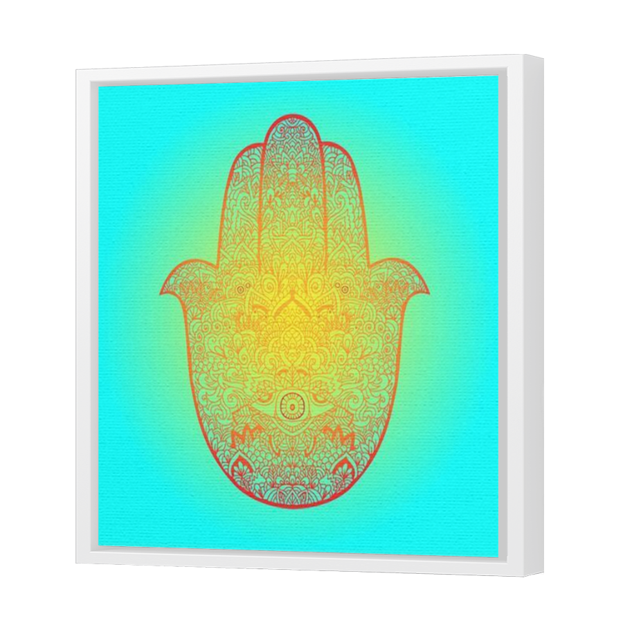 Thumbnail for Canvas - White Floating Frame