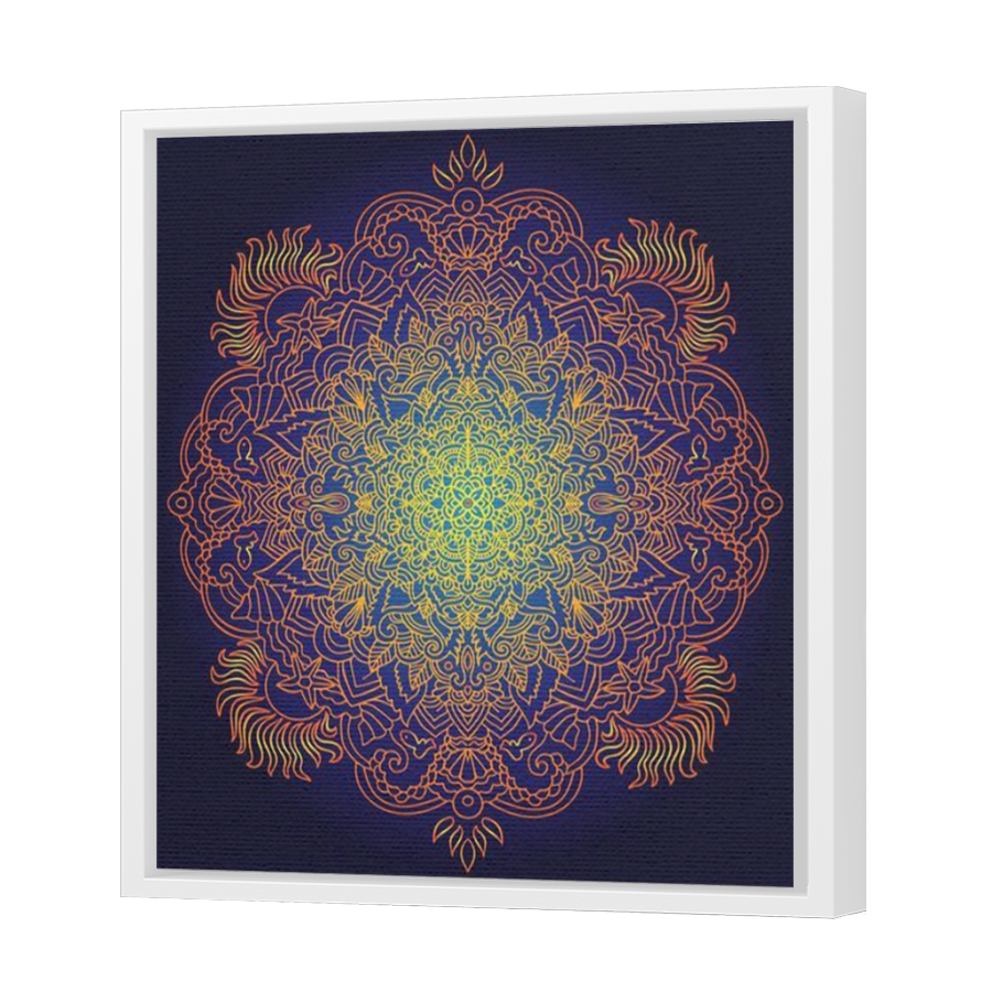 Thumbnail for Canvas - White Floating Frame