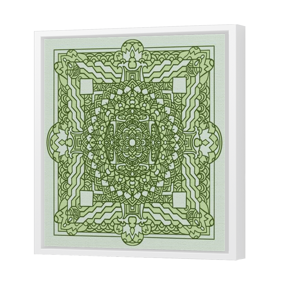 Thumbnail for Canvas - White Floating Frame