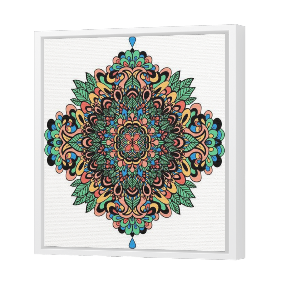Thumbnail for Canvas - White Floating Frame