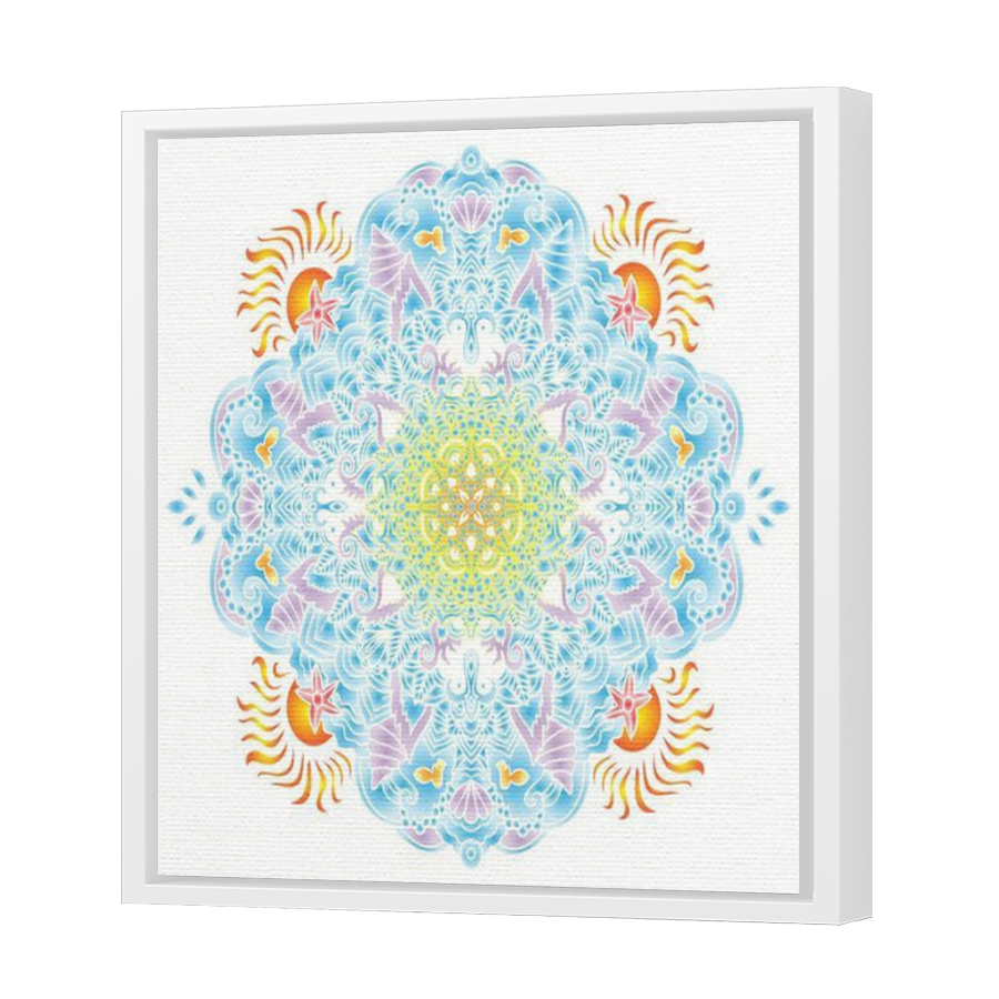 Thumbnail for Canvas - White Floating Frame