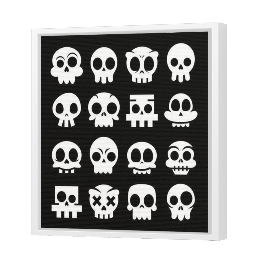 Thumbnail for Canvas - White Floating Frame