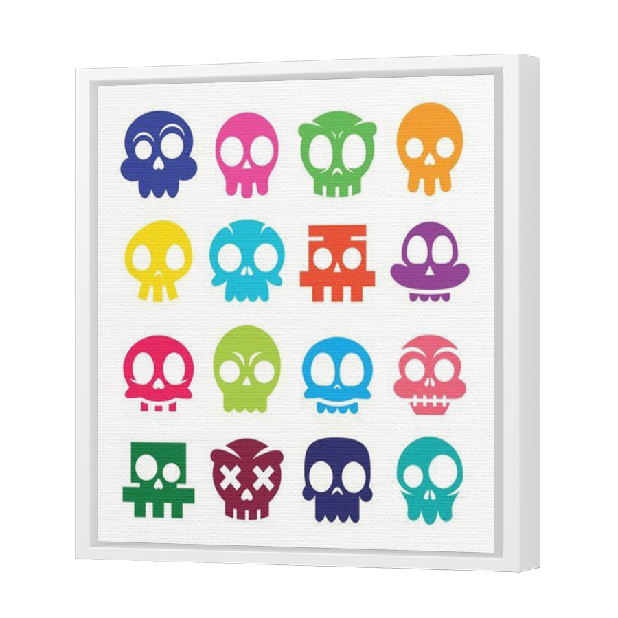 Thumbnail for Canvas - White Floating Frame