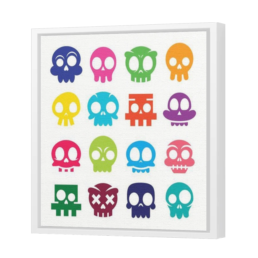 Thumbnail for Canvas - White Floating Frame