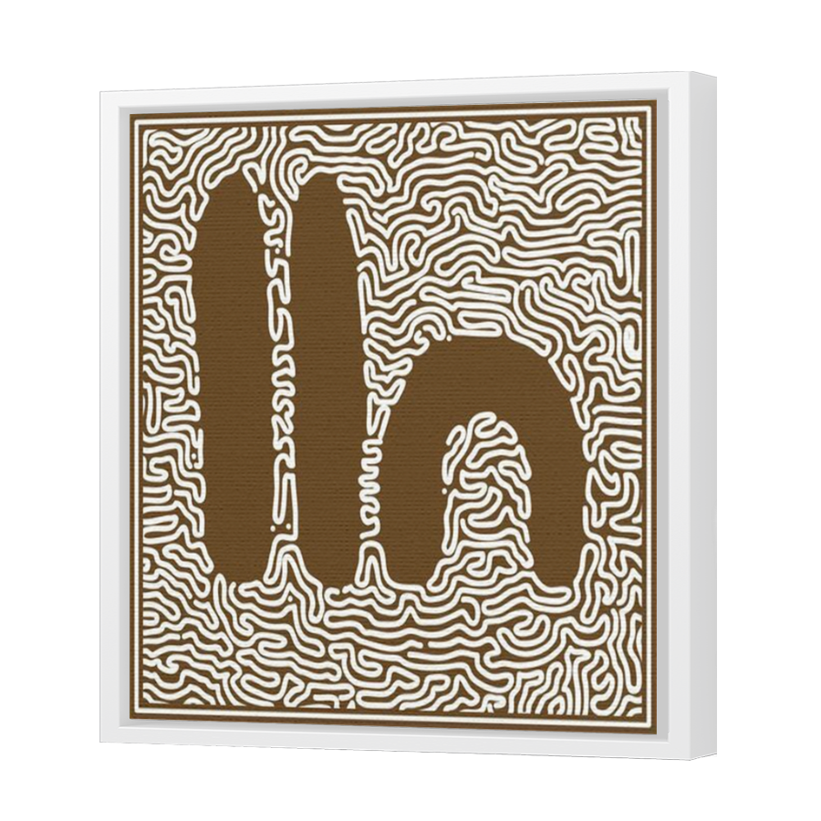 Thumbnail for Canvas - White Floating Frame