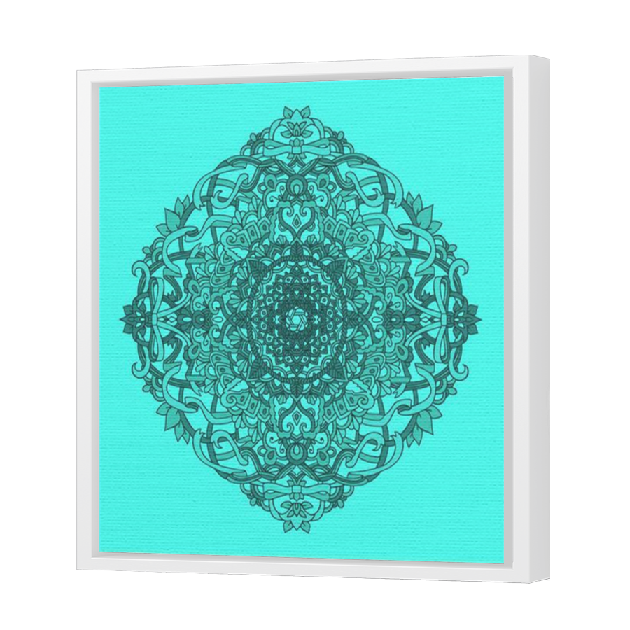 Thumbnail for Canvas - White Floating Frame