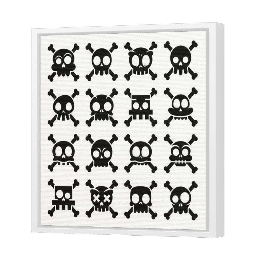 Thumbnail for Canvas - White Floating Frame