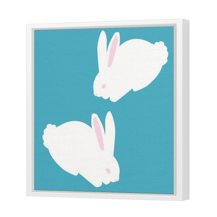 Thumbnail for Canvas - White Floating Frame