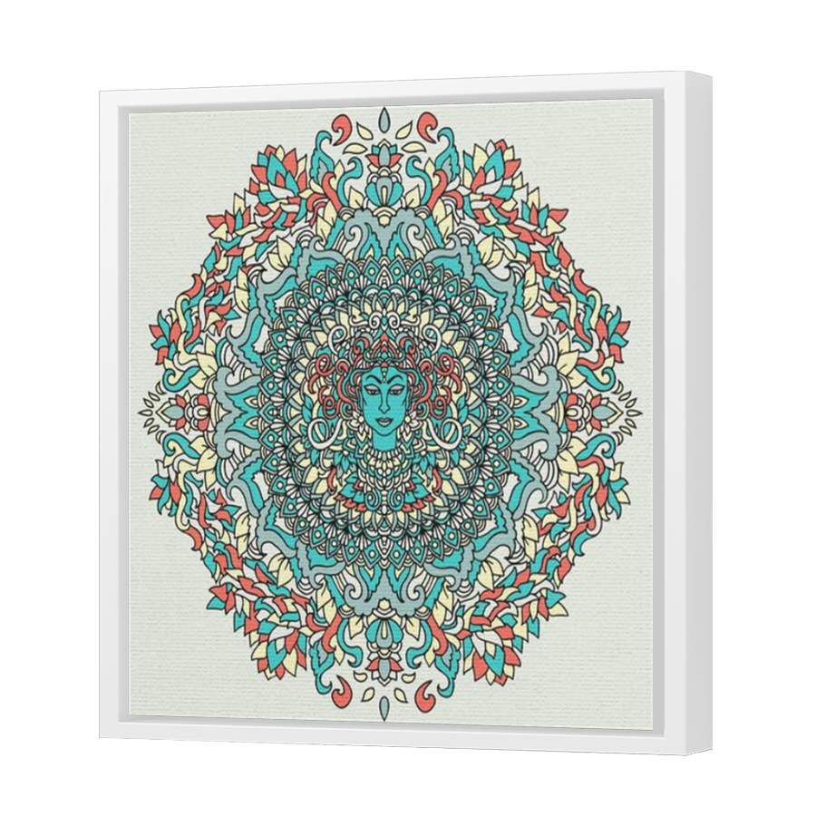 Thumbnail for Canvas - White Floating Frame
