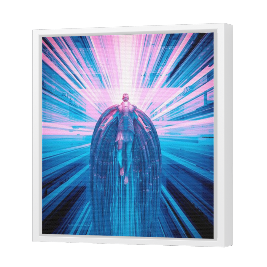 Thumbnail for Canvas - White Floating Frame