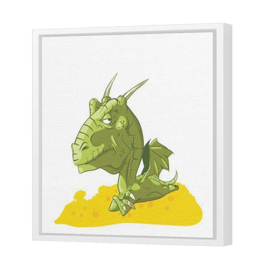 Thumbnail for Canvas - White Floating Frame