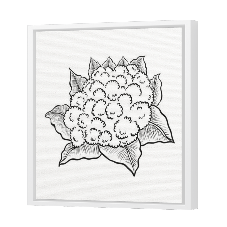Thumbnail for Canvas - White Floating Frame