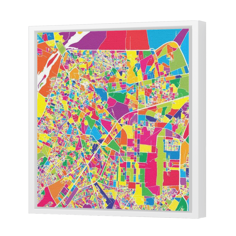 Thumbnail for Canvas - White Floating Frame