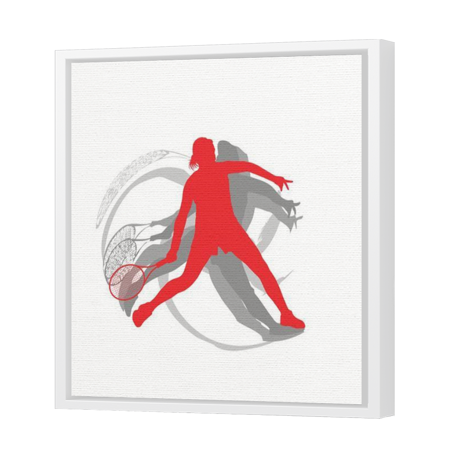 Thumbnail for Canvas - White Floating Frame