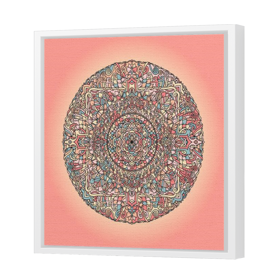 Thumbnail for Canvas - White Floating Frame