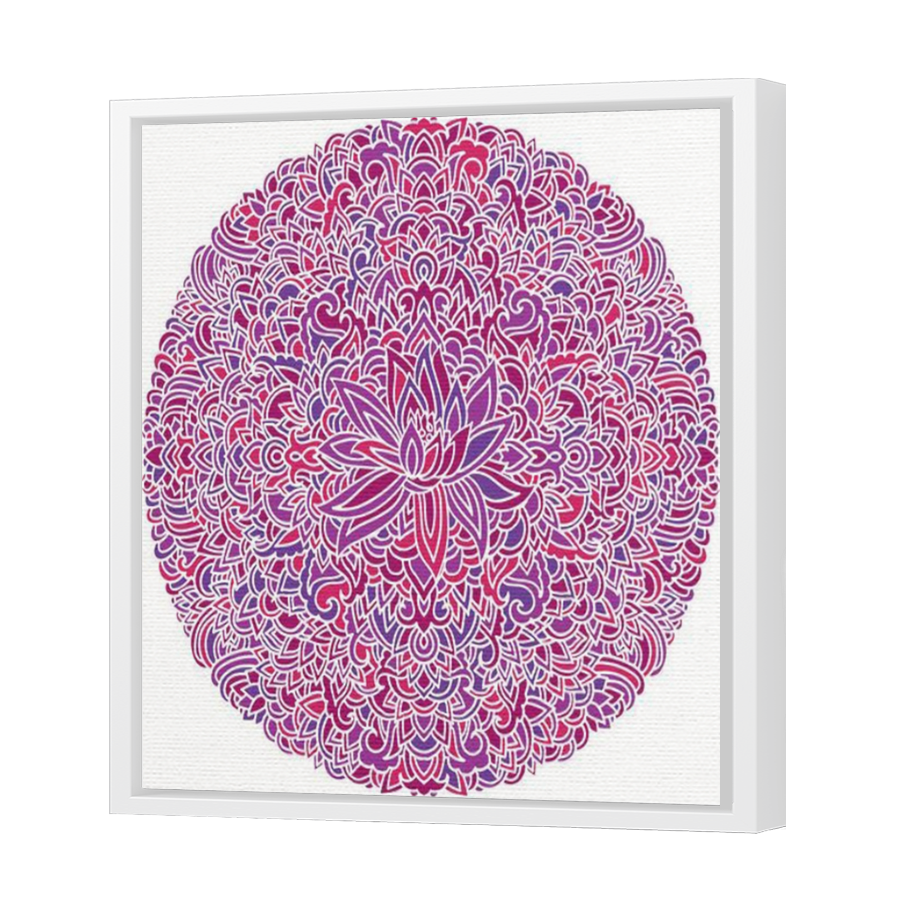 Thumbnail for Canvas - White Floating Frame