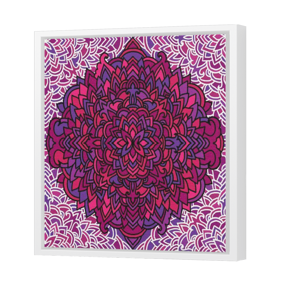 Thumbnail for Canvas - White Floating Frame