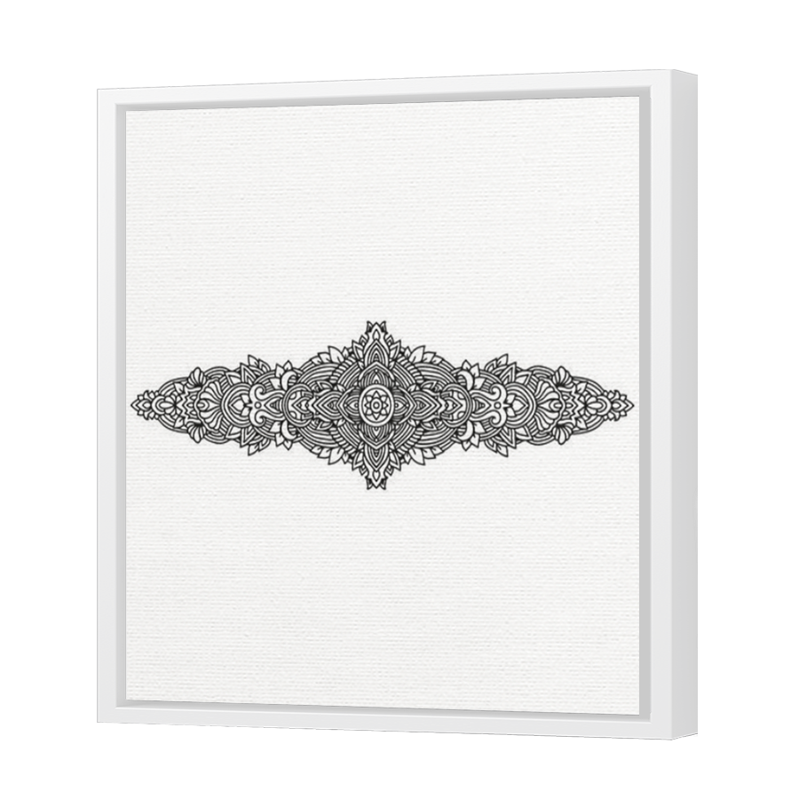 Thumbnail for Canvas - White Floating Frame