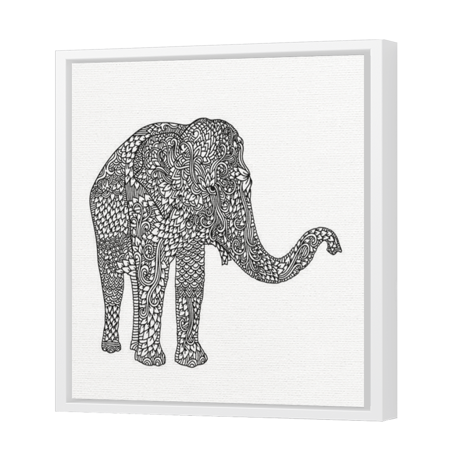 Thumbnail for Canvas - White Floating Frame