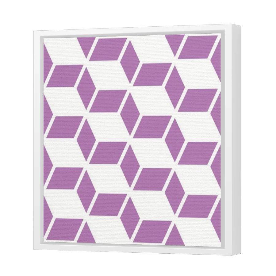 Thumbnail for Canvas - White Floating Frame