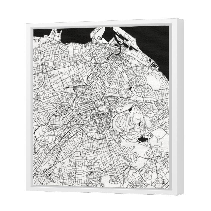 Thumbnail for Canvas - White Floating Frame