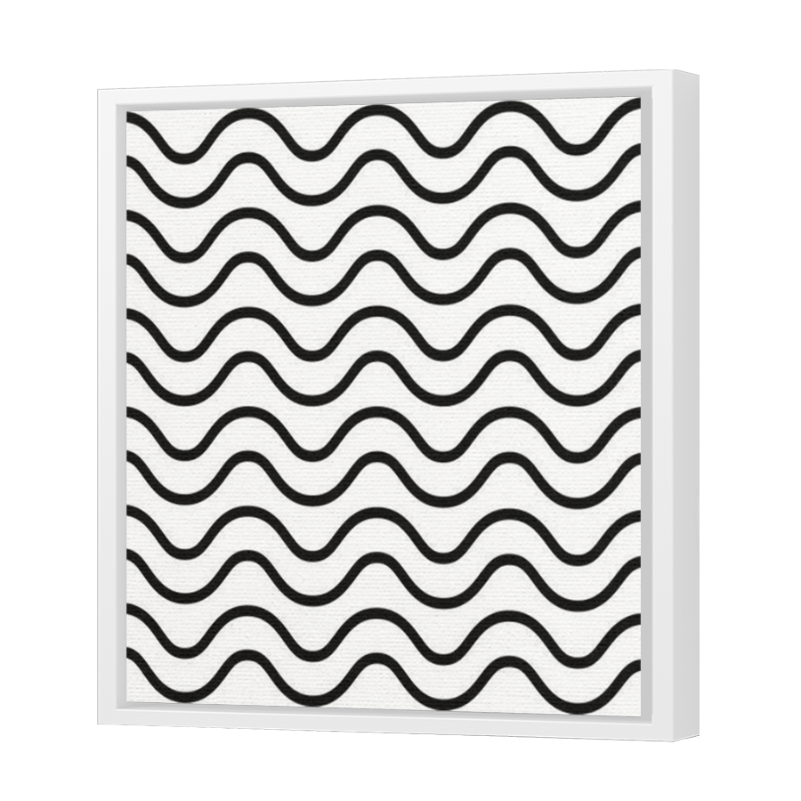 Thumbnail for Canvas - White Floating Frame