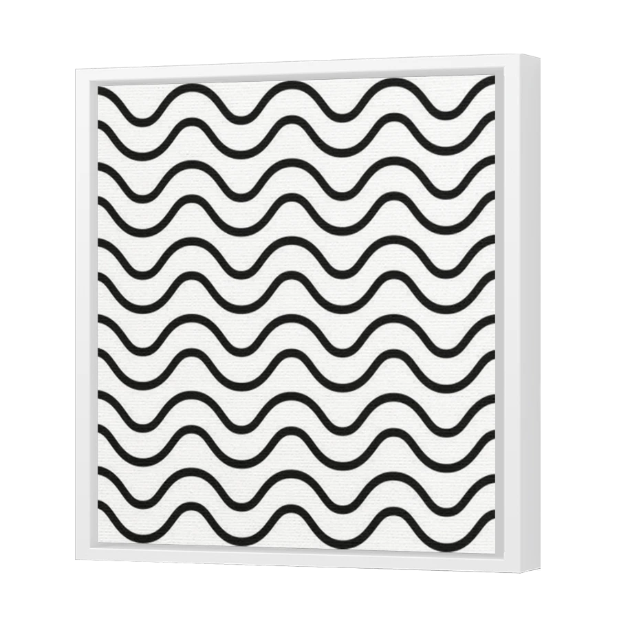 Thumbnail for Canvas - White Floating Frame