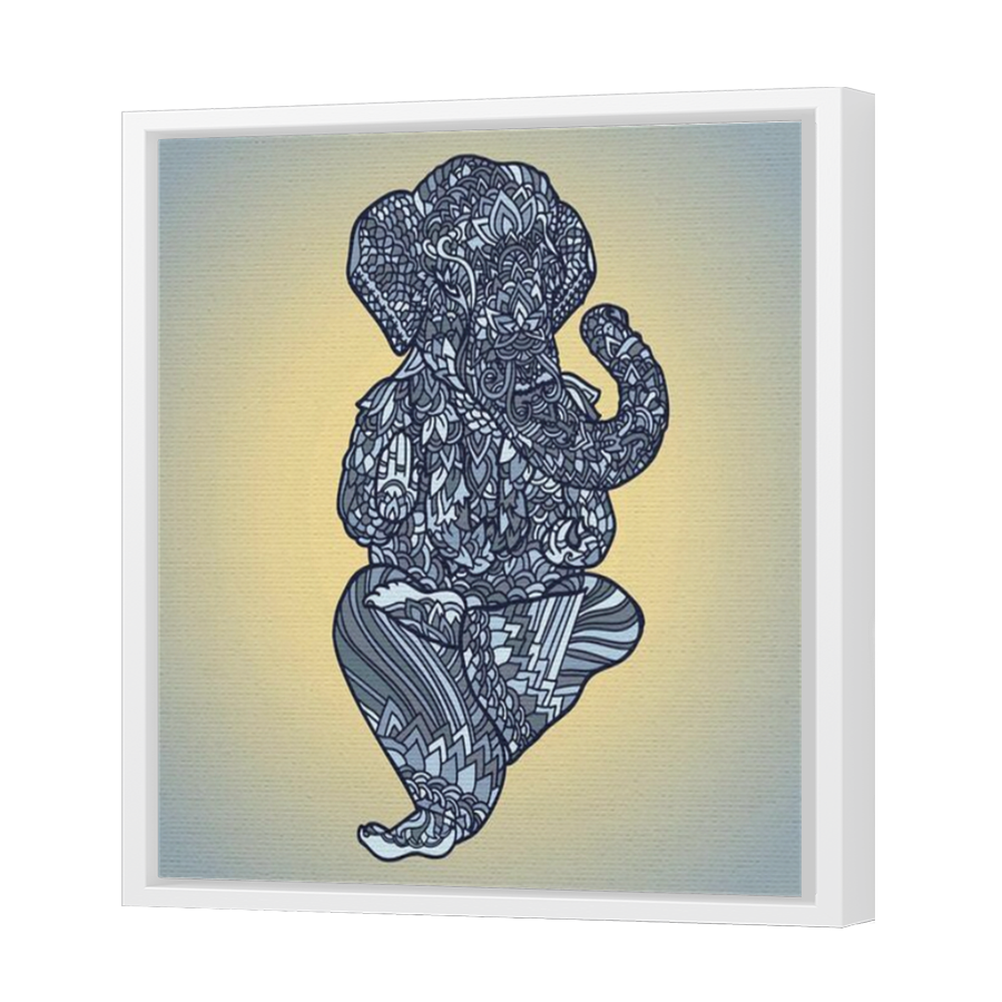 Thumbnail for Canvas - White Floating Frame