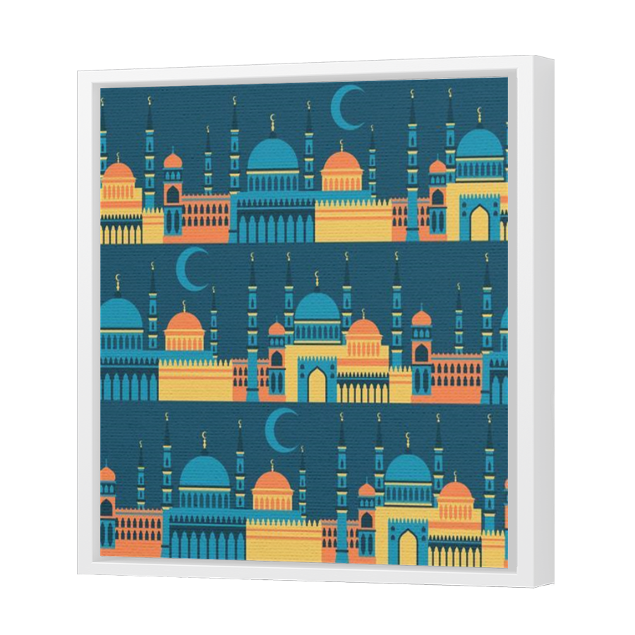 Thumbnail for Canvas - White Floating Frame