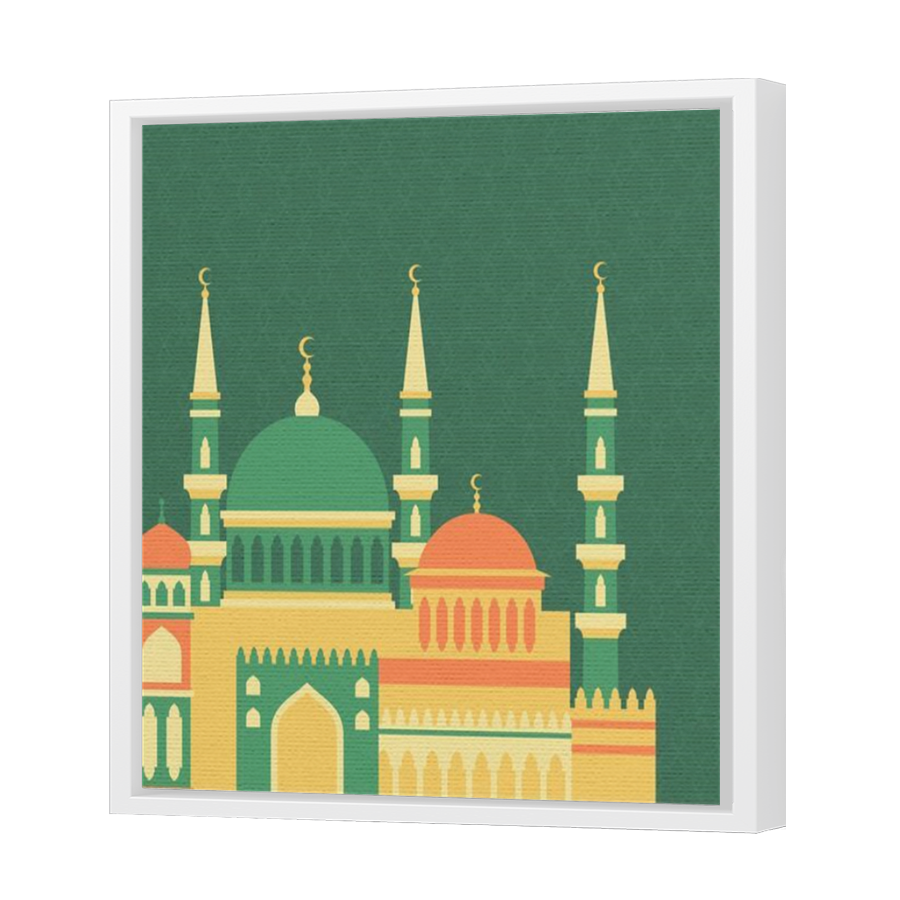 Thumbnail for Canvas - White Floating Frame