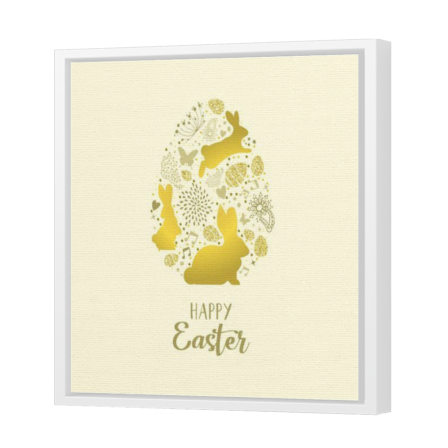 Thumbnail for Canvas - White Floating Frame