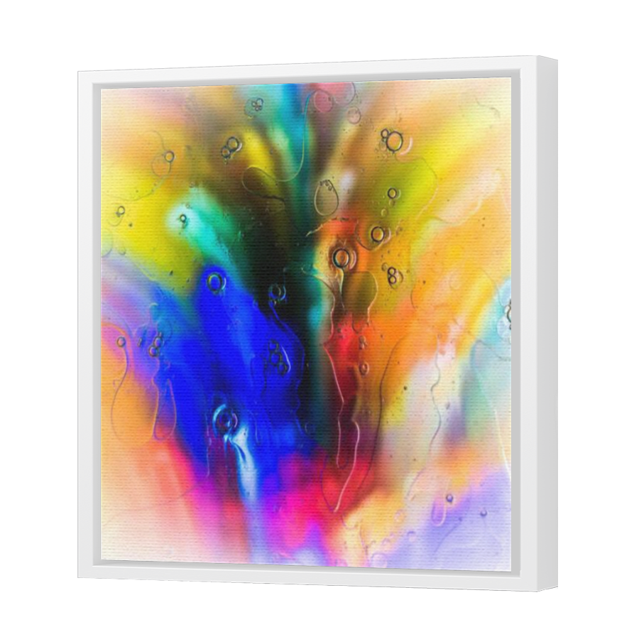 Thumbnail for Canvas - White Floating Frame