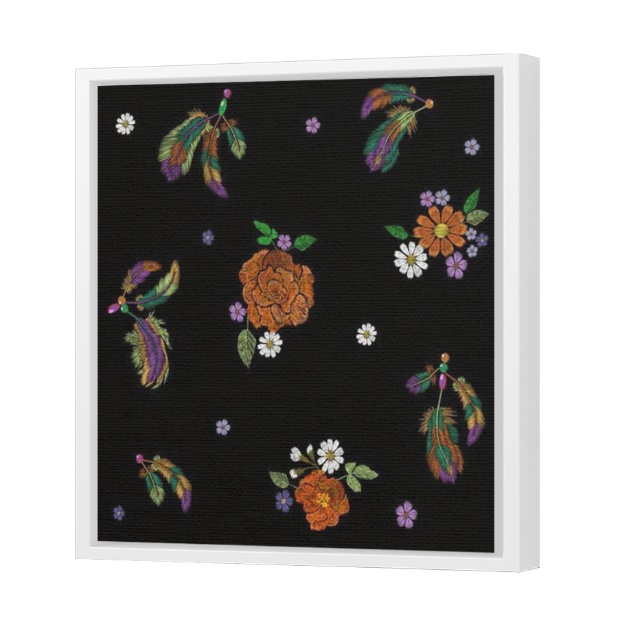 Thumbnail for Canvas - White Floating Frame