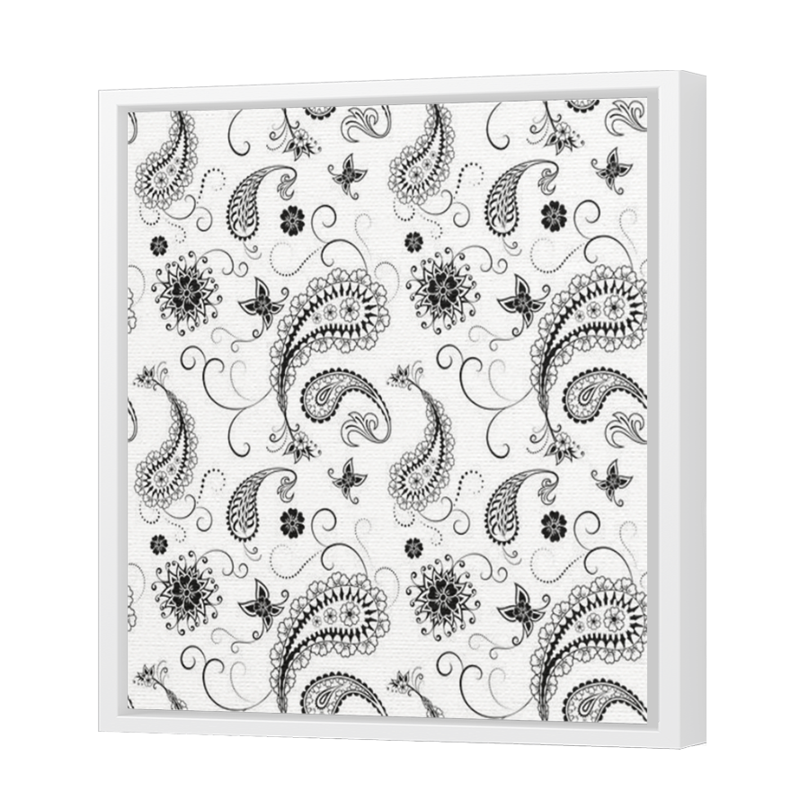 Thumbnail for Canvas - White Floating Frame