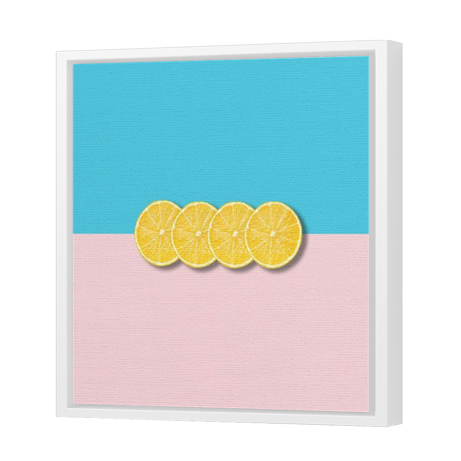 Thumbnail for Canvas - White Floating Frame