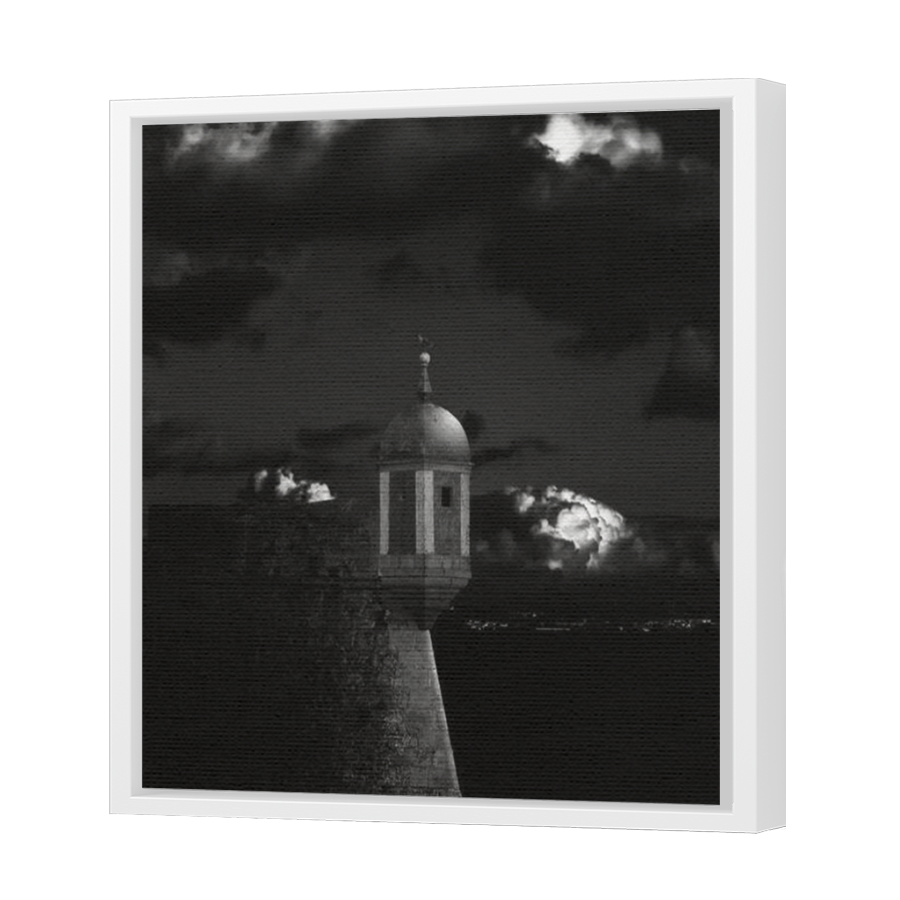 Thumbnail for Canvas - White Floating Frame