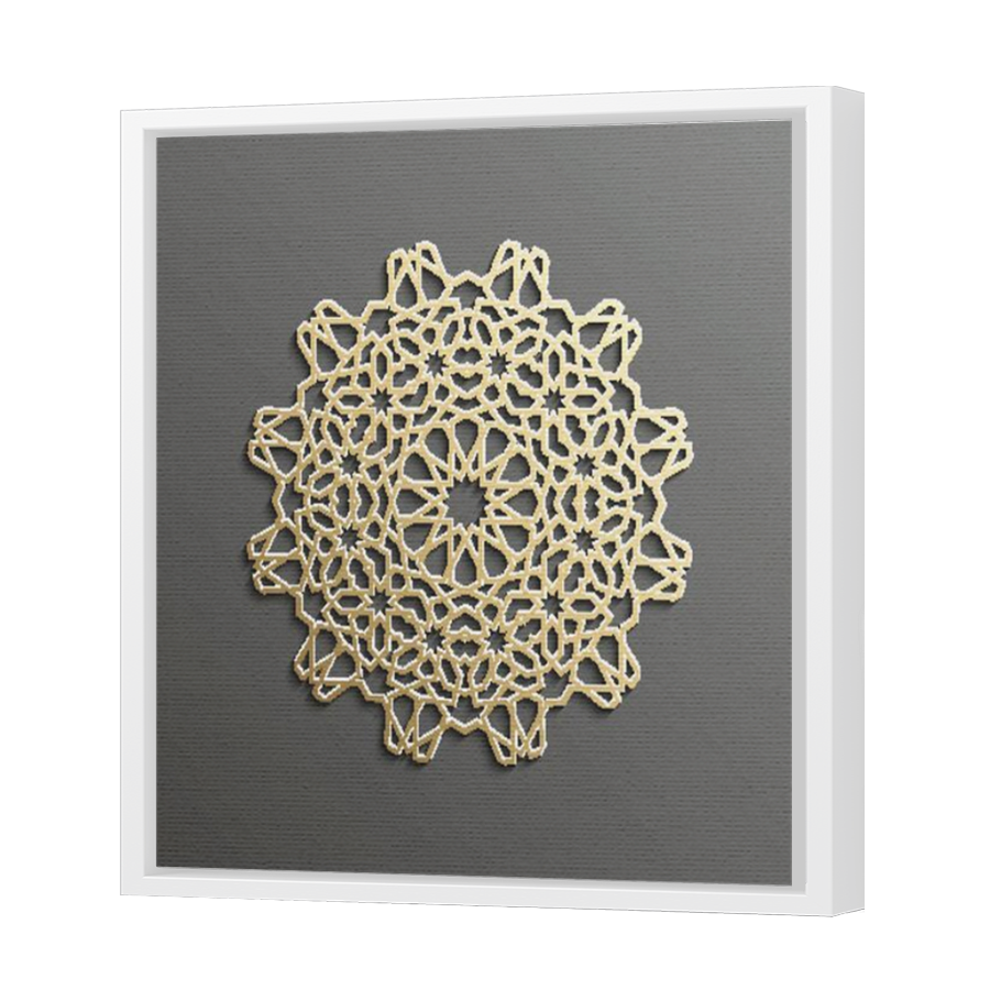 Thumbnail for Canvas - White Floating Frame