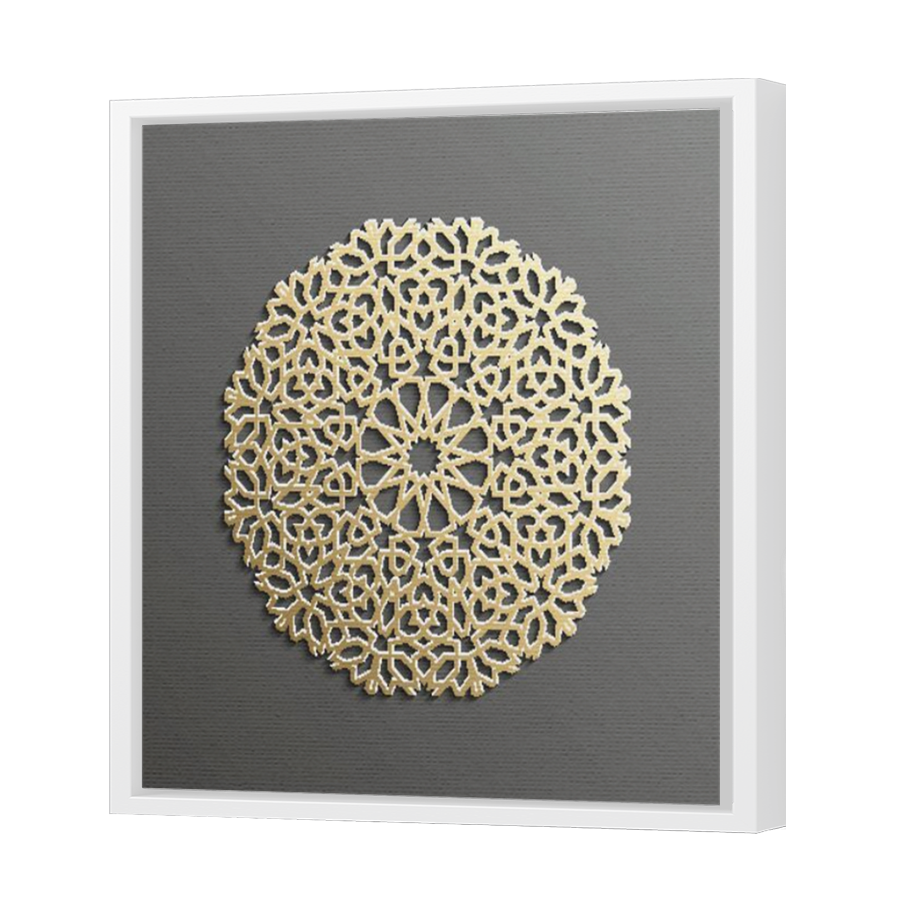 Thumbnail for Canvas - White Floating Frame
