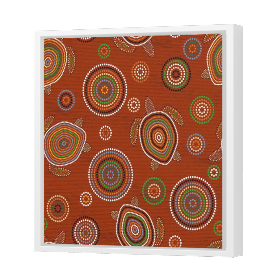Thumbnail for Canvas - White Floating Frame