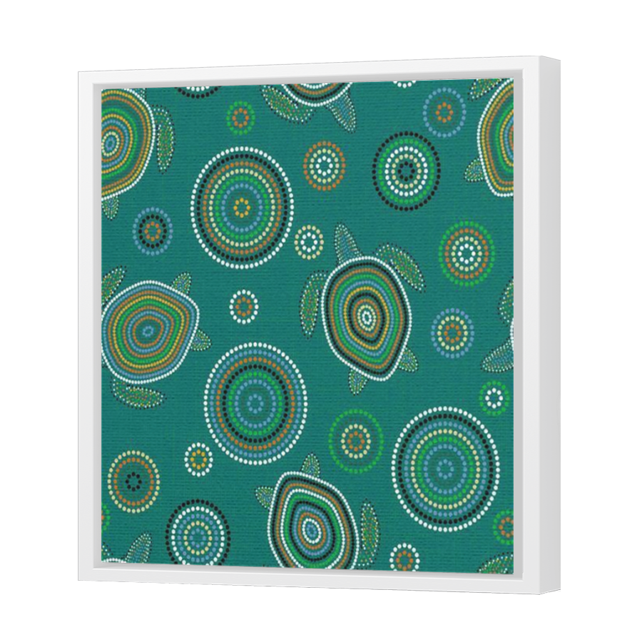 Thumbnail for Canvas - White Floating Frame