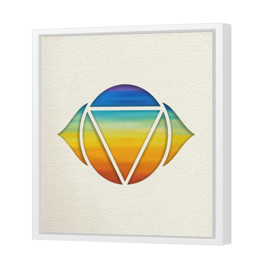 Thumbnail for Canvas - White Floating Frame