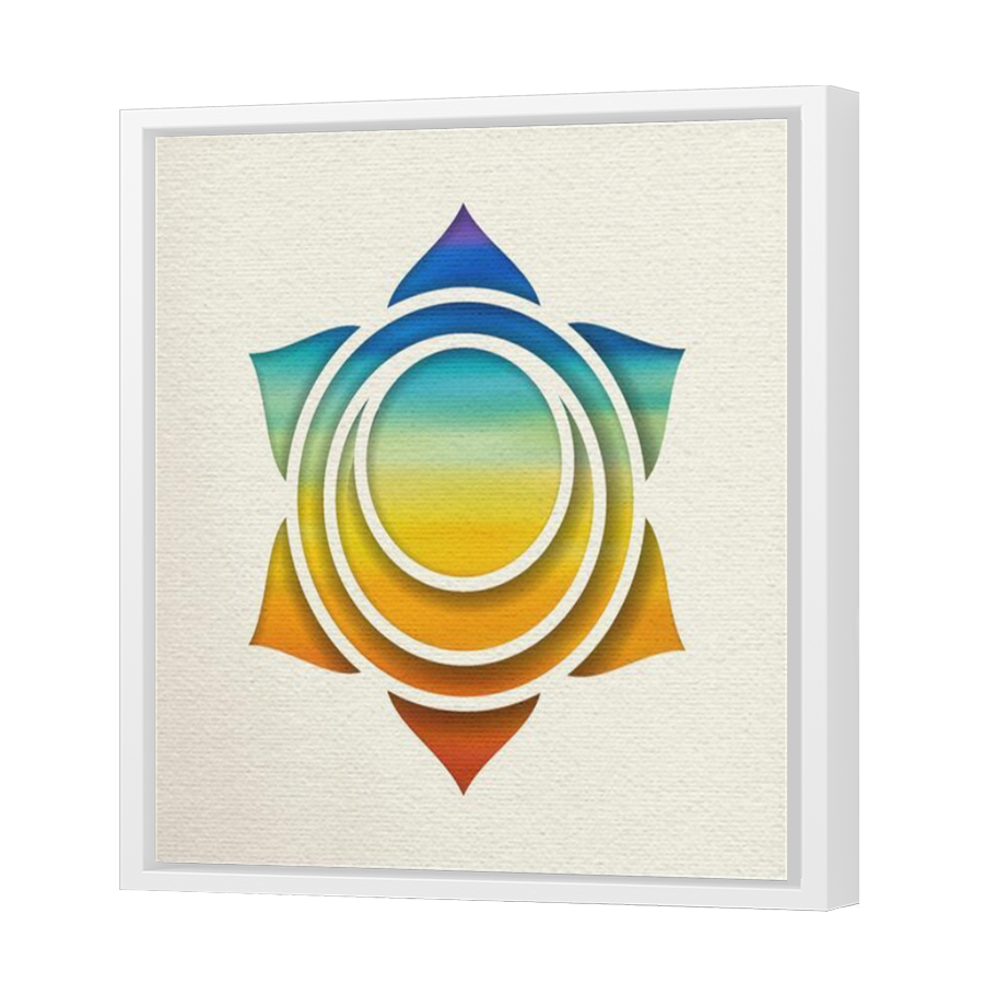 Thumbnail for Canvas - White Floating Frame