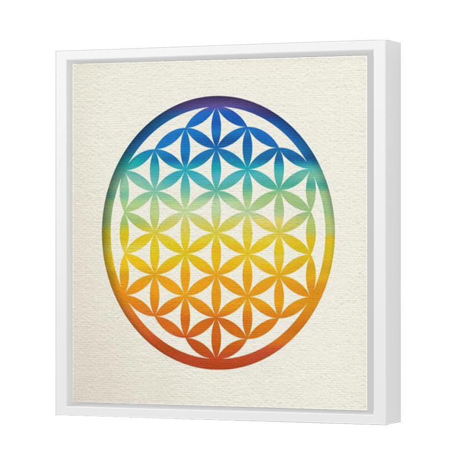 Thumbnail for Canvas - White Floating Frame