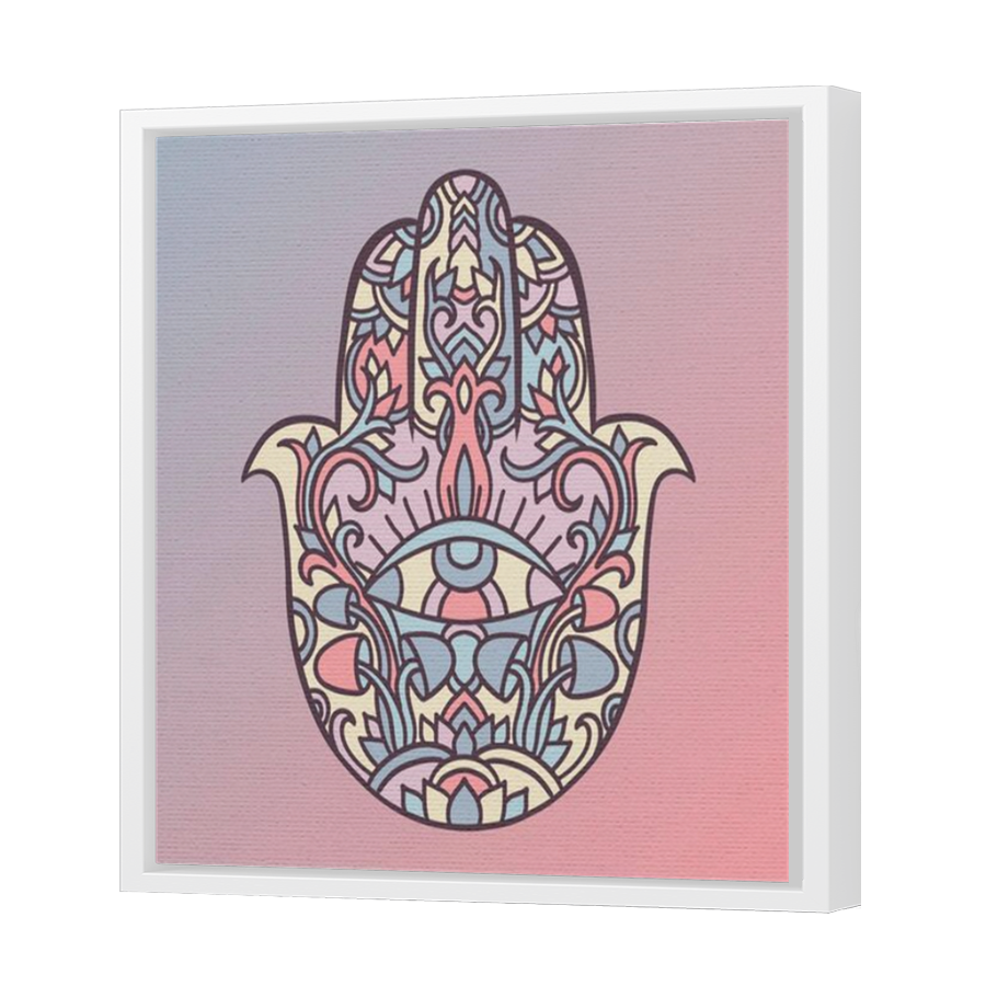 Thumbnail for Canvas - White Floating Frame