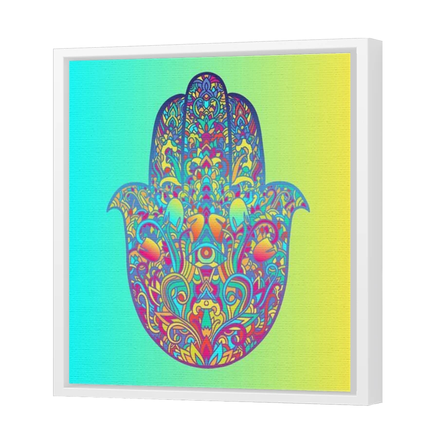 Thumbnail for Canvas - White Floating Frame