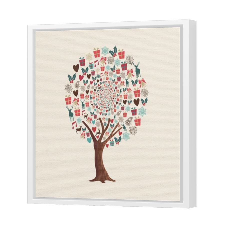 Thumbnail for Canvas - White Floating Frame
