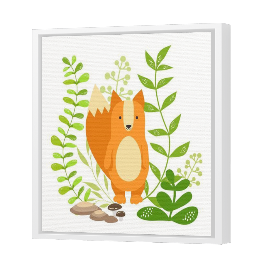 Thumbnail for Canvas - White Floating Frame